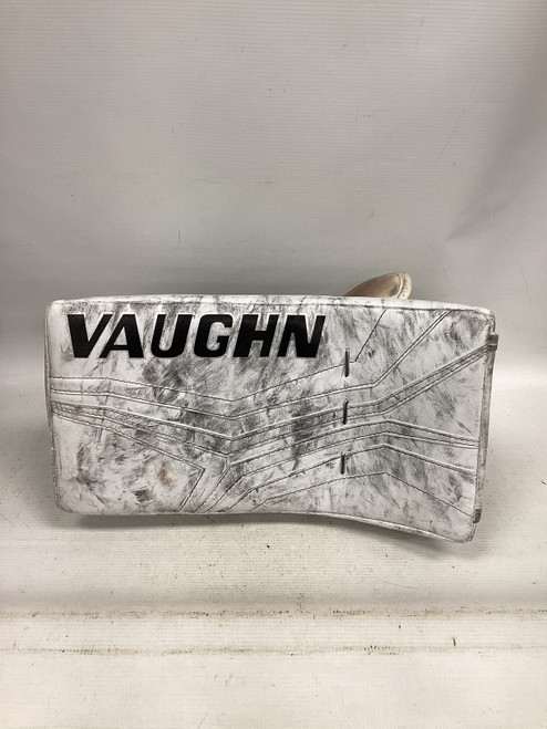 Vist Large View of Product Image Which is Used Vaughn VELOCITY V10 Senior Goalie Blocker White