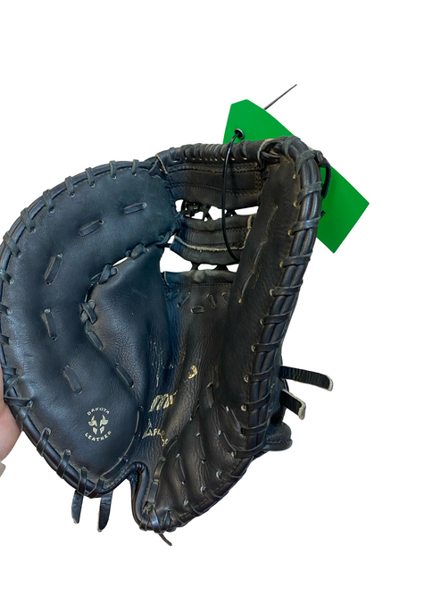 Vist Large View of Product Image Which is Used Mizuno GXF 102 BB/SB First Base LH Throw Black 12 1/2"