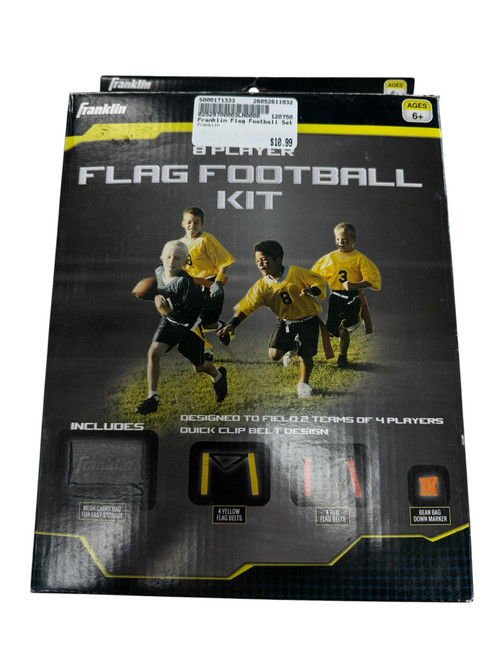 Vist Large View of Product Image Which is Used Franklin Flag Football Set