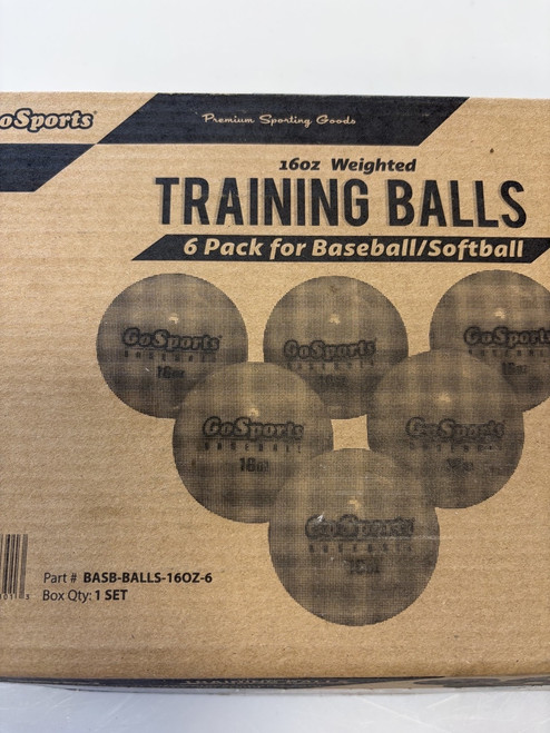 Vist Large View of Product Image Which is BB/SB training ball 6 pack