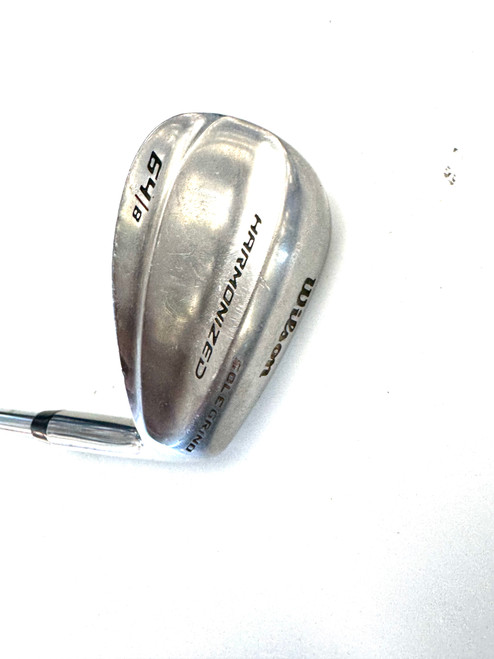 Vist Large View of Product Image Which is Used Wilson HARMONIZED 64 Golf Wedge Mens RH 64 Degree