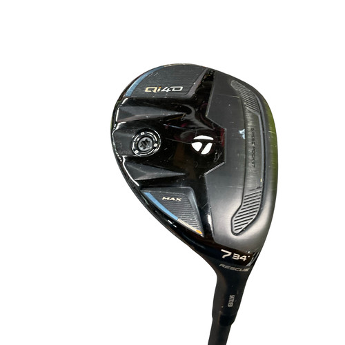 Vist Large View of Product Image Which is Used Taylormade QI4D MAX Mens Hybrid Club RH 7 Hybrid