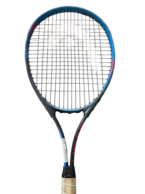Vist Large View of Product Image Which is Used Head REWARD TITANIUM Adult Tennis Racquet Navy Blue 4 3/8"