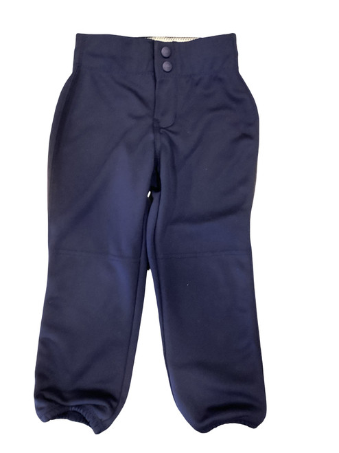 Vist Large View of Product Image Which is Used Champro NAVY PANTS BB/SB Pant Girls Navy Blue XS