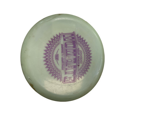 Vist Large View of Product Image Which is Used Innova SWIRLY STAR WOMBAT3 Disc Golf Mid Range White 176g