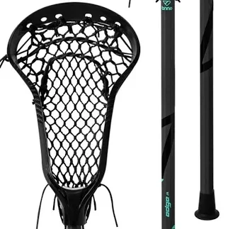 Vist Large View of Product Image Which is New Brine Edge Jr Complete Lacrosse Stick
