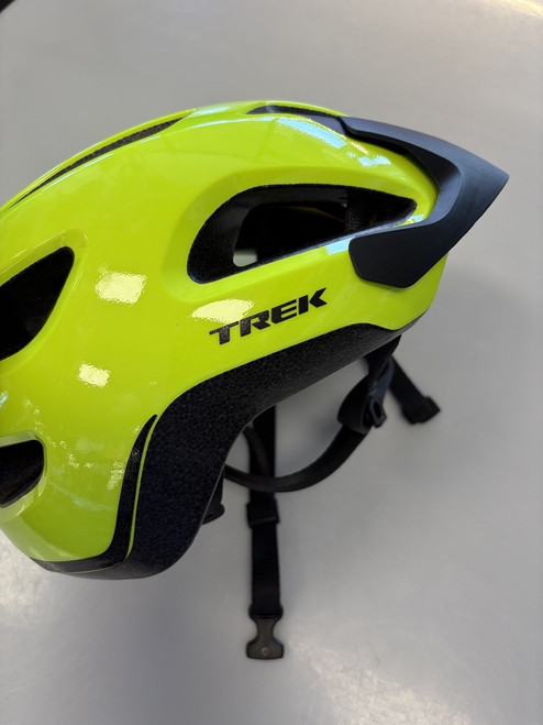 Vist Large View of Product Image Which is Used Trek SOLSTICE MIPS Bike Helmet Yellow M/L