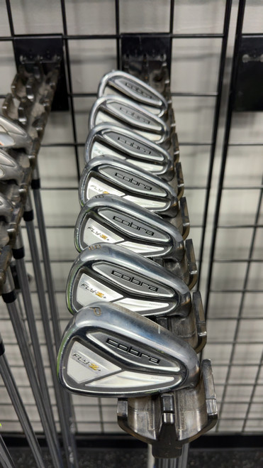 Vist Large View of Product Image Which is Used Cobra FLY Z + Mens Iron Set RH 4I-PW