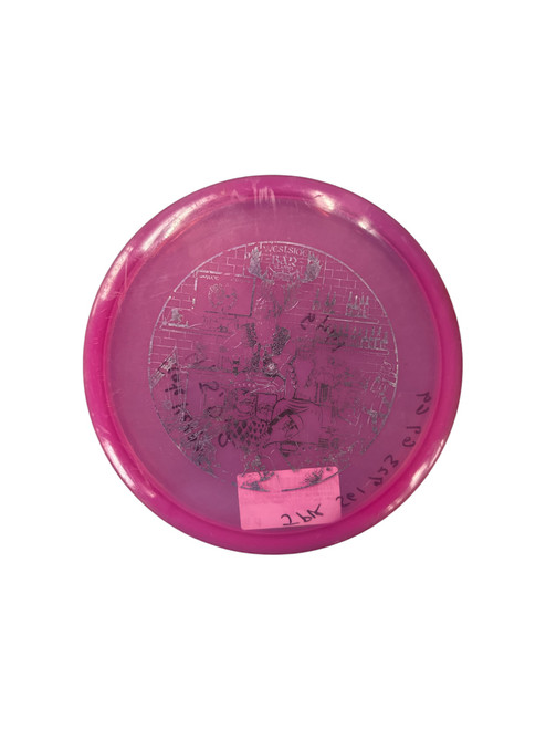 Vist Large View of Product Image Which is Used Westside GATEKEPPER Disc Golf Mid Range Purple