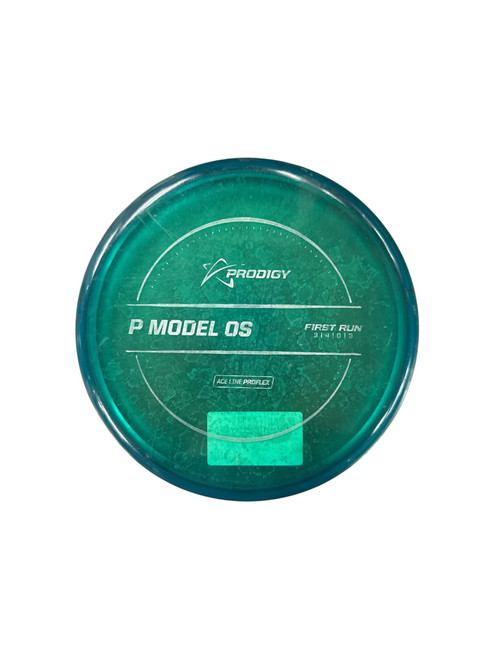 Vist Large View of Product Image Which is Used Prodigy Disc PMODEL OS Disc Golf Mid Range Green