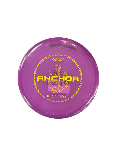 Vist Large View of Product Image Which is Used Latitude 64 ANCHOR Disc Golf Mid Range Purple