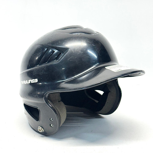 Vist Large View of Product Image Which is Used Rawlings RCFH Batting Helmet No Mask Black MD