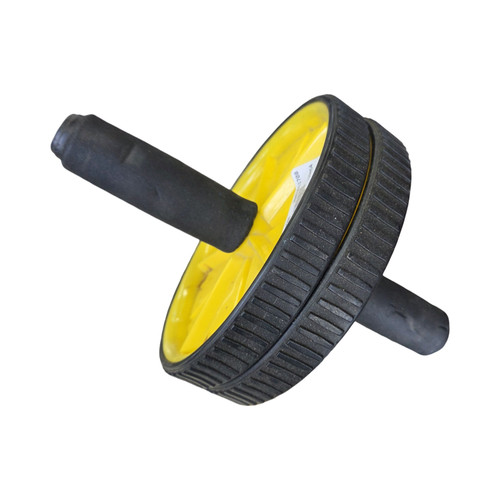 Vist Large View of Product Image Which is Used AB WHEEL Exercise Ab Wheel Black