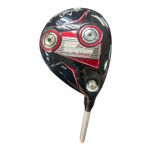 Vist Large View of Product Image Which is Used Callaway BIG BERTHA APLHA 815 Mens Fairway Wood RH 3 Wood