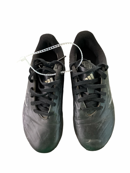 Vist Large View of Product Image Which is Used Adidas Soccer Cleats Black Junior 01