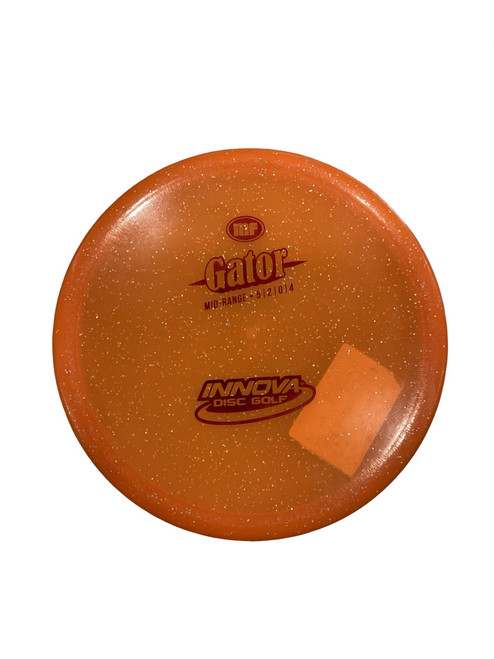 Vist Large View of Product Image Which is Used Innova GATOR Disc Golf Mid Range Orange 175g