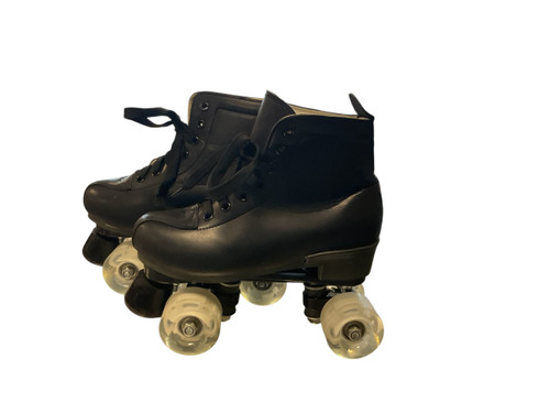 Vist Large View of Product Image Which is Used ROLLER SKATES Senior Rec Fitness Skates Black Senior 7