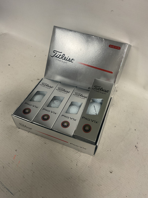 Vist Large View of Product Image Which is Used Titleist PRO V1X 12 Pack - Golf Balls
