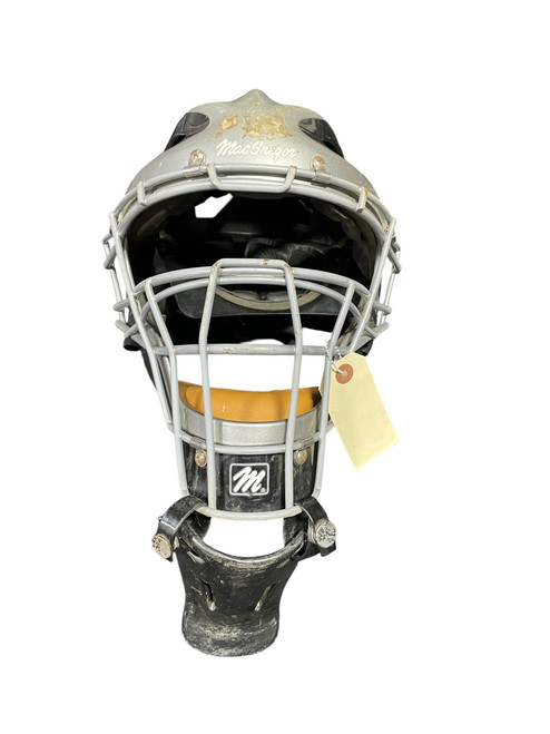 Vist Large View of Product Image Which is Used MacGregor CATCHERS HELMET Catchers Helmet w/Mask Grey MD