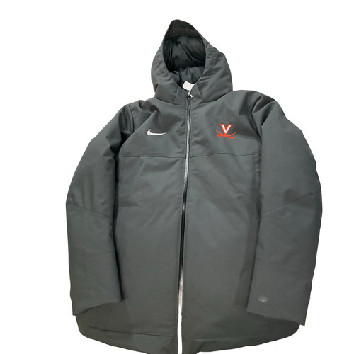 Vist Large View of Product Image Which is Used Nike Outerwear Heavy Jacket M Grey LG
