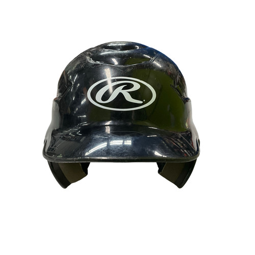 Vist Large View of Product Image Which is Used Rawlings COOLFLO Batting Helmet No Mask Black M/L