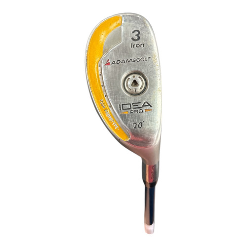 Vist Large View of Product Image Which is Used Adams IDEA PRO GOLD FT Mens Hybrid Club RH 3 Hybrid