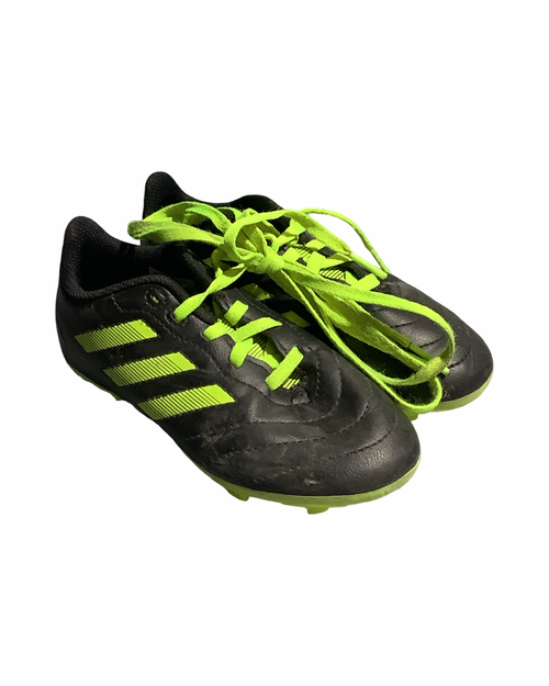 Vist Large View of Product Image Which is Used Adidas Soccer Cleats Black Youth 12.0