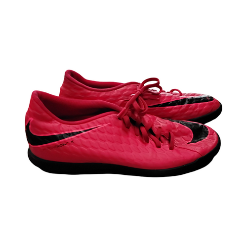 Vist Large View of Product Image Which is Used Nike HYPERVENOM Soccer Indoor Shoes Red Senior 8