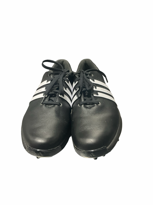 Vist Large View of Product Image Which is Used Adidas Mens Golf Shoes Black Senior 9.5