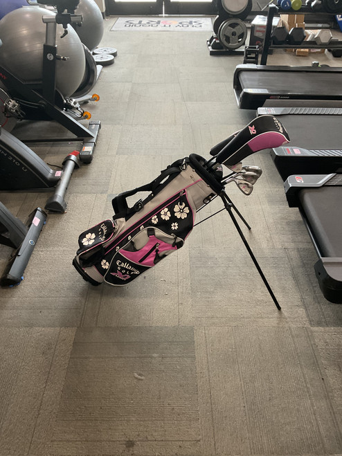 Vist Large View of Product Image Which is Used Callaway XJ SERIES Jr Package Set LH Pink 8 Piece