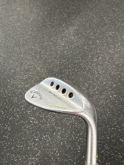 Vist Large View of Product Image Which is Used Callaway MD3 MILLED S-GRIND Golf Wedge Mens RH 56 Degree