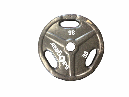 Vist Large View of Product Image Which is Used Olympic Plate (Each) 35 lb