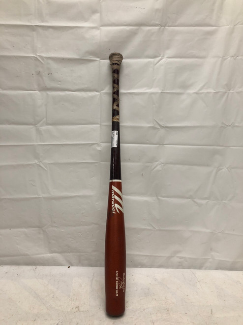 Vist Large View of Product Image Which is Used Marucci LINDY12 CUSTOM CUT-M BB/SB Wood Bat 33"