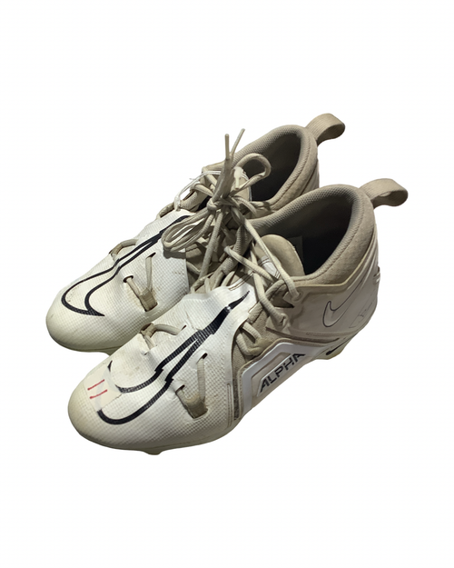 Vist Large View of Product Image Which is Used Nike Adult FB Cleats White Senior 11