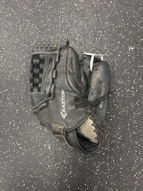 Vist Large View of Product Image Which is Used Easton RVLSP1300 BB/SB Glove RH Throw Black 13"