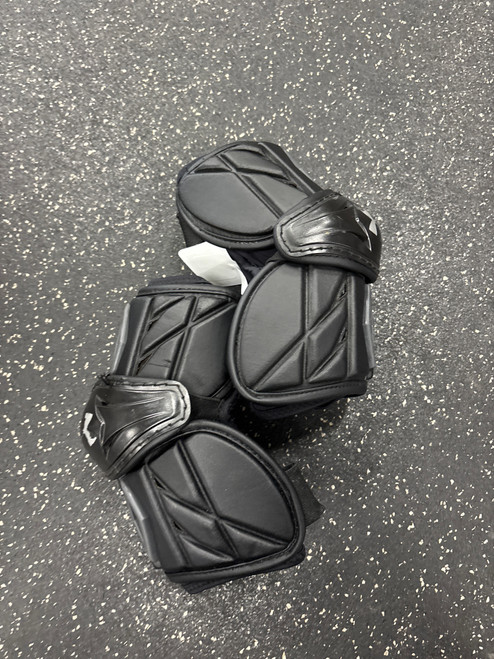 Vist Large View of Product Image Which is Used Under Armour ARM PADS Lacrosse Arm Pads/Guards Black MD