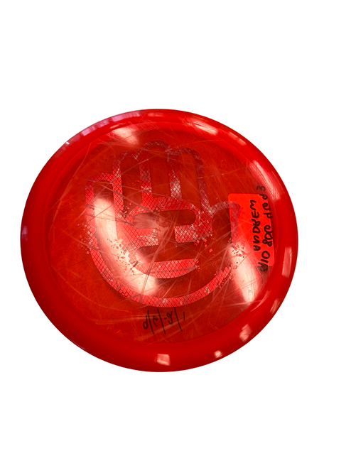 Vist Large View of Product Image Which is Used Westside HATCHET Disc Golf Driver Red