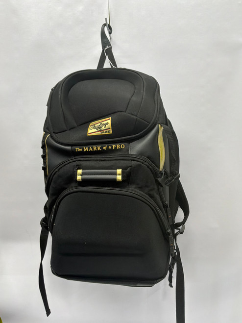 Vist Large View of Product Image Which is Used Rawlings MARK OF THE PRO BB/SB Player Backpack Black