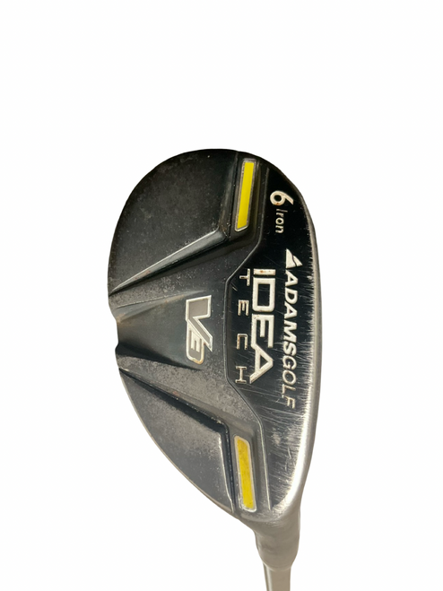 Vist Large View of Product Image Which is Used Adams Golf IDEA TECH V3 Mens Hybrid Club RH 6 Hybrid/Iron