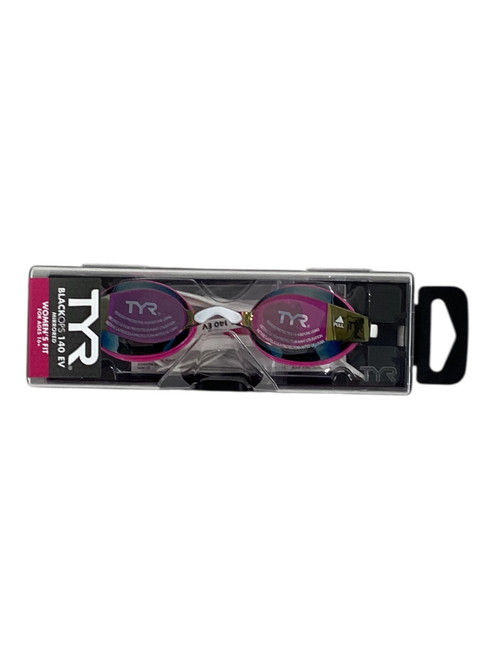 Vist Large View of Product Image Which is Used TYR Swim Goggles Purple