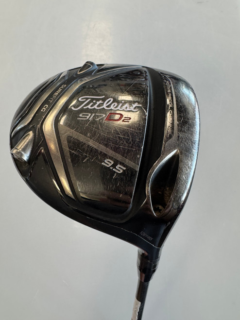 Vist Large View of Product Image Which is Used Titleist 917D2 SFLEX ALOILA RIP 60G Mens Driver RH 9.5 Degree
