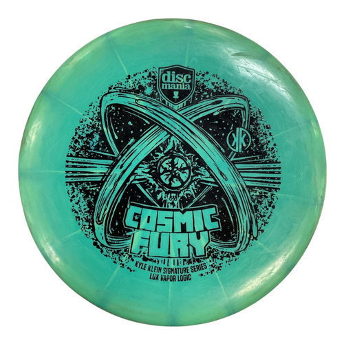 Vist Large View of Product Image Which is Used Discmania LUX VAPOR LOGIC Disc Golf Putter Green 174g