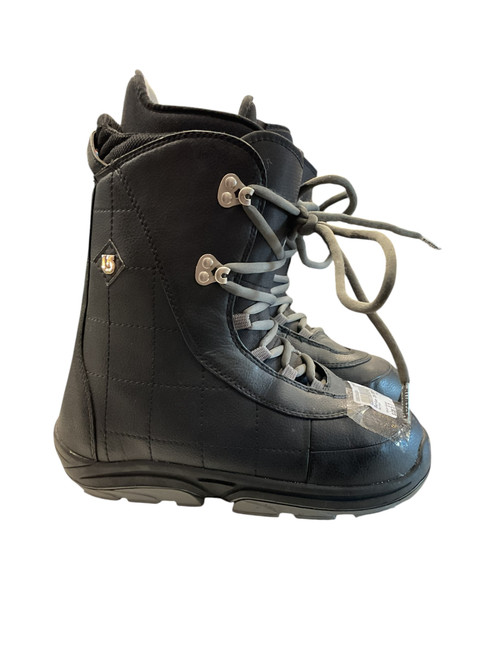 Vist Large View of Product Image Which is Used Burton ION GROM SZ 7 Mens Snowboard Boots Black Senior 7