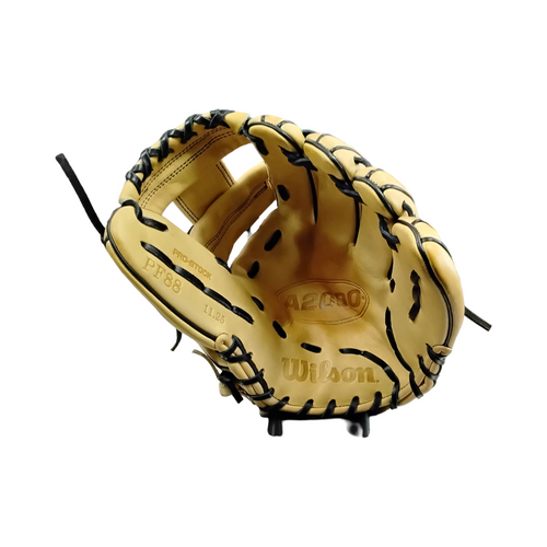 Vist Large View of Product Image Which is Used Wilson A2000 PF88 PRO STOCK BB/SB Glove RH Throw Tan 11 1/4"