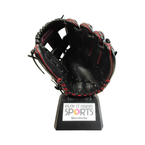 Vist Large View of Product Image Which is Used Wilson A2000 DP15 BB/SB Glove RH Throw Black 11 1/2"