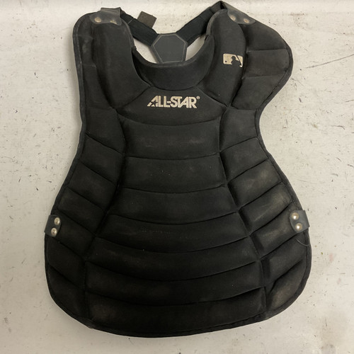 Vist Large View of Product Image Which is Used All-Star CP25PRO Catchers Chest Protector Black Adult