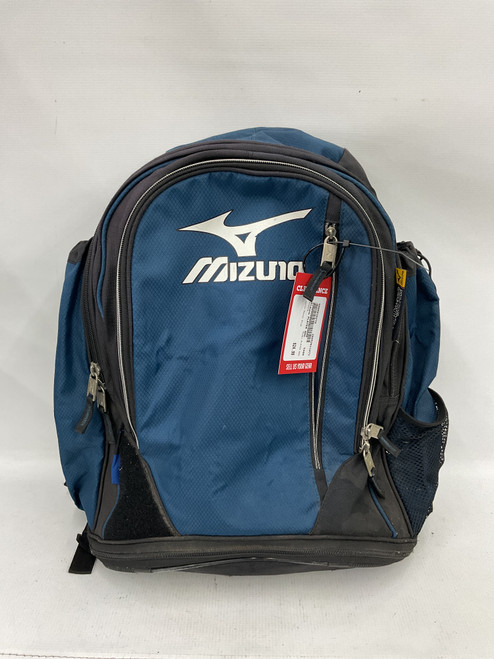 Vist Large View of Product Image Which is Used Mizuno PLAYER BAG BB/SB Player Backpack Royal Blue