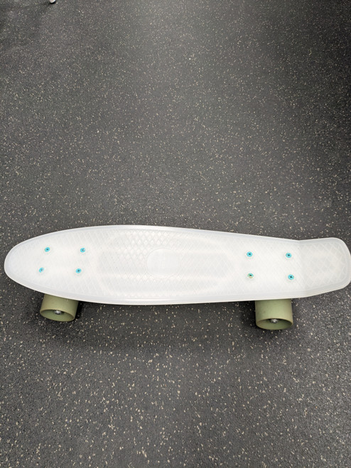 Vist Large View of Product Image Which is Used Ten Toes PENNY BOARD Longboard White Regular