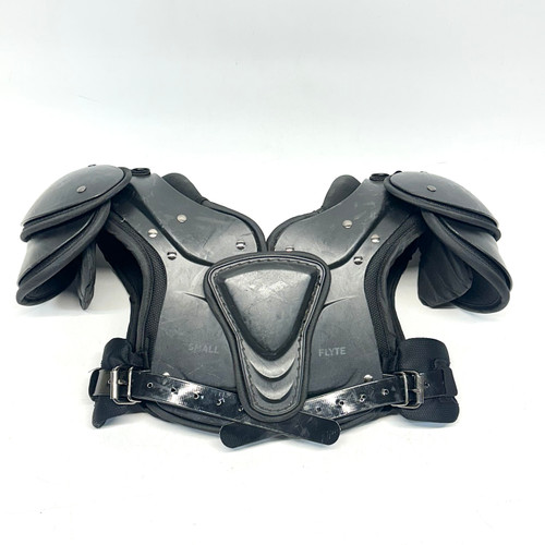 Vist Large View of Product Image Which is Used Xenith FLYTE YOUTH FB Shoulder Pads Black SM