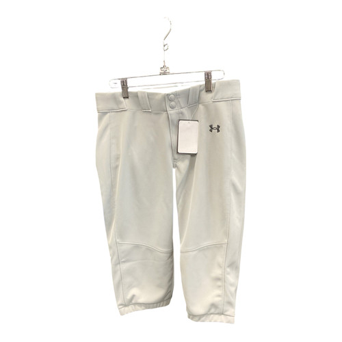 Vist Large View of Product Image Which is Used Under Armour BASEBALL PANT BB/SB Pant Boys Grey LG